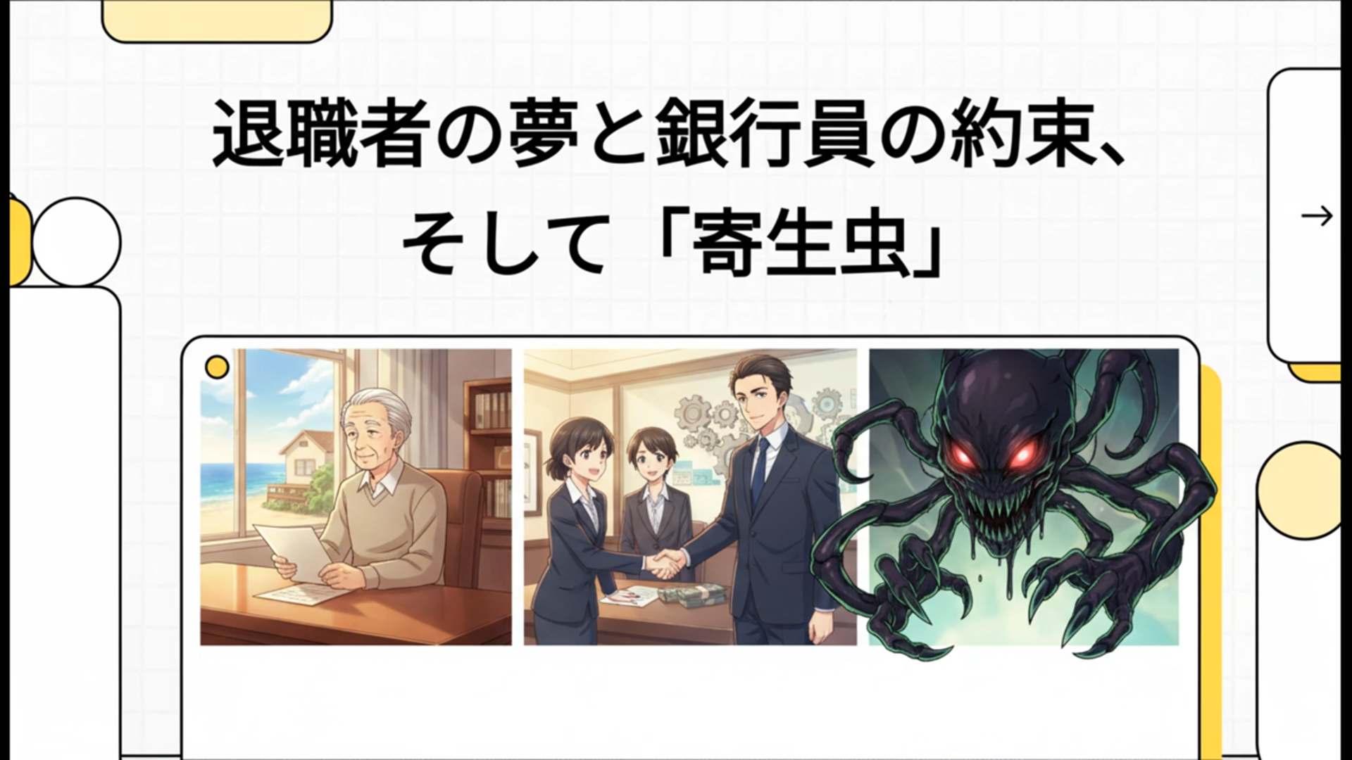 【メディア実績】退職者の夢と銀行員の約束、そして…